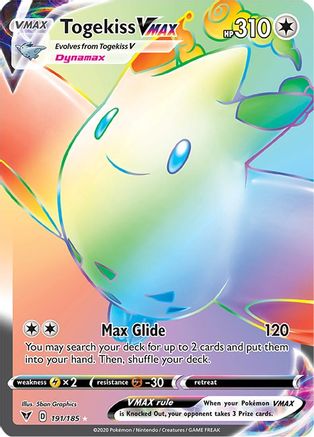 Togekiss VMAX (191/185) [Sword & Shield: Vivid Voltage] - Trinity Hobby