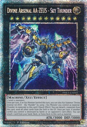 Divine Arsenal AA-ZEUS - Sky Thunder (Starlight Rare) [PHRA-EN045] Starlight Rare - Trinity Hobby