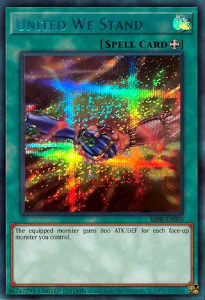 United We Stand (Blue) [SBPR-EN001] Secret Rare - Trinity Hobby