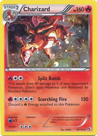 Charizard (Cosmos Holo) - (019/113) Holofoil [Miscellaneous Cards & Products]