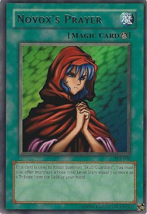 Novox's Prayer [TP2-008] Rare - Trinity Hobby