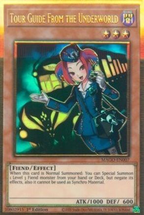 Tour Guide From the Underworld [MAGO-EN007] Gold Rare - Trinity Hobby