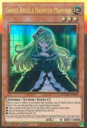 Ghost Belle & Haunted Mansion [MAGO-EN012] Gold Rare - Trinity Hobby