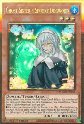 Ghost Sister & Spooky Dogwood [MAGO-EN013] Gold Rare - Trinity Hobby
