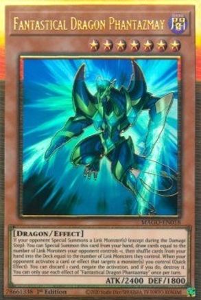 Fantastical Dragon Phantazmay (Alternate Art) [MAGO-EN018] Gold Rare - Trinity Hobby