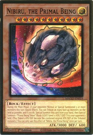 Nibiru, the Primal Being [MAGO-EN019] Gold Rare - Trinity Hobby