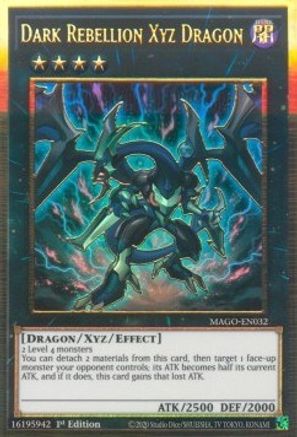 Dark Rebellion Xyz Dragon [MAGO-EN032] Gold Rare - Trinity Hobby