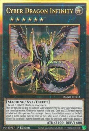 Cyber Dragon Infinity [MAGO-EN033] Gold Rare - Trinity Hobby
