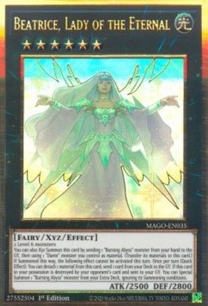 Beatrice, Lady of the Eternal [MAGO-EN035] Gold Rare