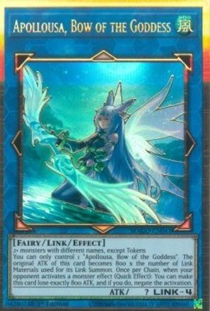 Apollousa, Bow of the Goddess (Alternate Art) [MAGO-EN041] Gold Rare - Trinity Hobby