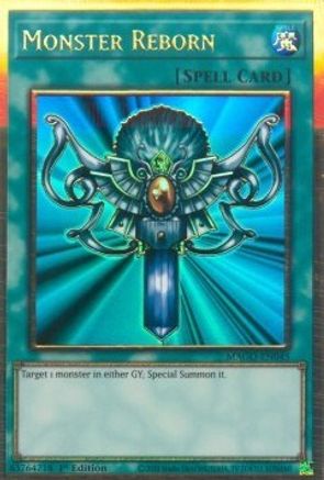 Monster Reborn [MAGO-EN045] Gold Rare - Trinity Hobby