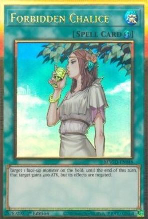 Forbidden Chalice [MAGO-EN048] Gold Rare - Trinity Hobby