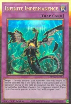 Infinite Impermanence [MAGO-EN052] Gold Rare - Trinity Hobby
