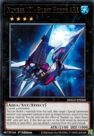 Number 101: Silent Honor ARK [MAGO-EN060] Rare - Trinity Hobby