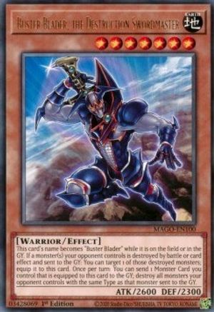 Buster Blader, the Destruction Swordmaster [MAGO-EN100] Rare - Trinity Hobby
