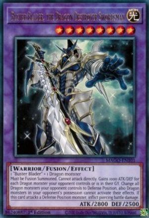 Buster Blader, the Dragon Destroyer Swordsman [MAGO-EN101] Rare - Trinity Hobby