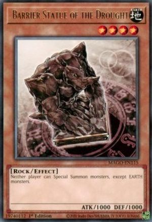 Barrier Statue of the Drought [MAGO-EN115] Rare - Trinity Hobby