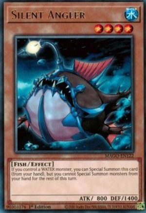 Silent Angler [MAGO-EN122] Rare - Trinity Hobby