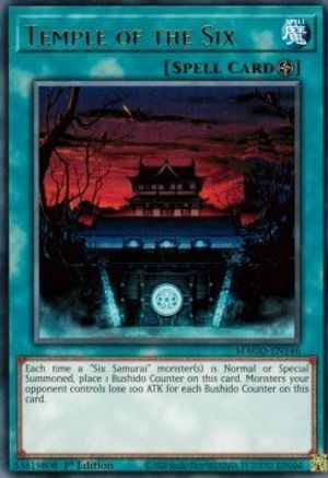 Temple of the Six [MAGO-EN146] Rare - Trinity Hobby