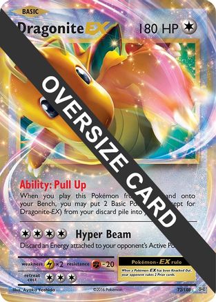 Dragonite EX (72/108) (Jumbo Card) [XY: Evolutions] - Trinity Hobby