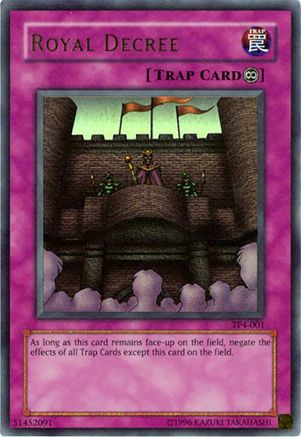 Royal Decree [TP4-001] Ultra Rare - Trinity Hobby
