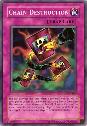 Chain Destruction [TP4-004] Super Rare - Trinity Hobby