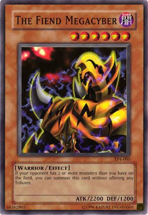 The Fiend Megacyber [TP4-005] Super Rare - Trinity Hobby