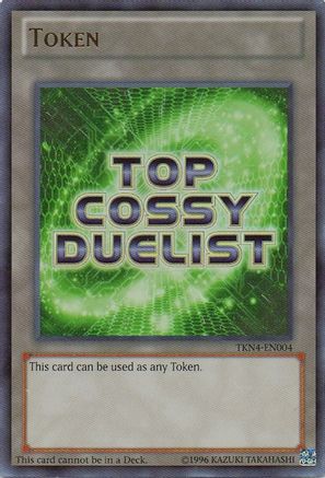 Top Ranked COSSY Duelist Token (Green) [TKN4-EN004] Ultra Rare - Trinity Hobby