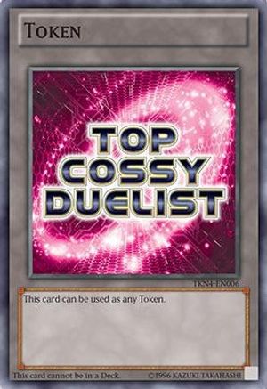 Top Ranked COSSY Duelist Token (Red) [TKN4-EN006] Ultra Rare - Trinity Hobby