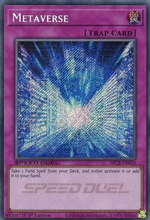 Metaverse (Secret) [SBCB-EN020] Secret Rare - Trinity Hobby