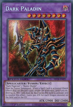 Dark Paladin (Secret) [SBCB-EN021] Secret Rare - Trinity Hobby