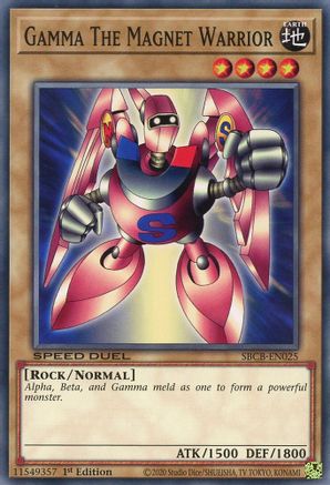 Gamma The Magnet Warrior [SBCB-EN025] Common - Trinity Hobby