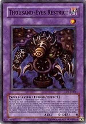 Thousand-Eyes Restrict [DL1-001] Super Rare - Trinity Hobby
