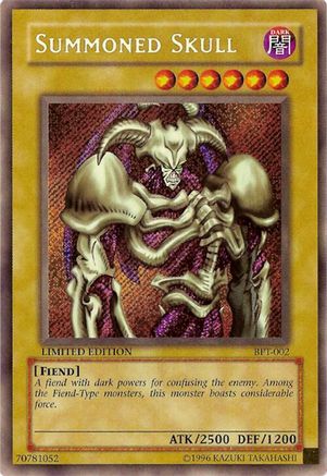 Summoned Skull [BPT-002] Secret Rare - Trinity Hobby