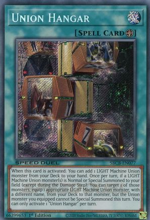 Union Hangar (Secret) [SBCB-EN077] Secret Rare - Trinity Hobby