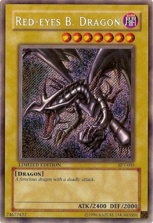 Red-Eyes B. Dragon [BPT-005] Secret Rare - Trinity Hobby