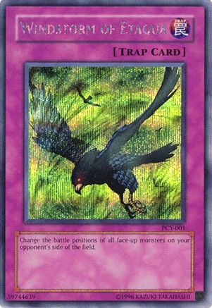 Windstorm of Etaqua [PCY-001] Prismatic Secret Rare - Trinity Hobby