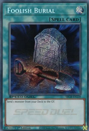Foolish Burial (Secret) [SBCB-EN139] Secret Rare - Trinity Hobby