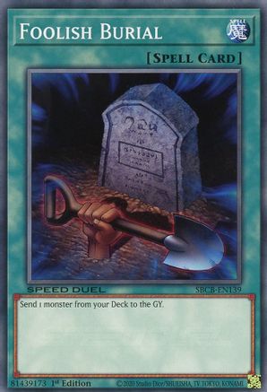 Foolish Burial [SBCB-EN139] Common - Trinity Hobby