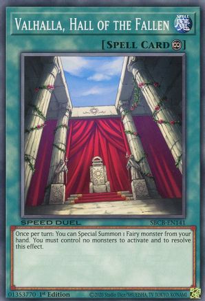 Valhalla, Hall of the Fallen [SBCB-EN141] Common - Trinity Hobby