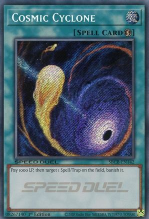 Cosmic Cyclone (Secret) [SBCB-EN142] Secret Rare - Trinity Hobby