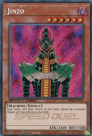 Jinzo (Secret) [SBCB-EN147] Secret Rare - Trinity Hobby