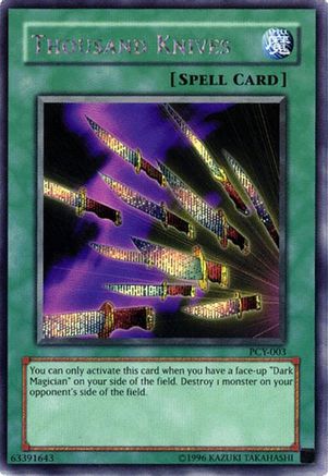 Thousand Knives [PCY-003] Secret Rare - Trinity Hobby