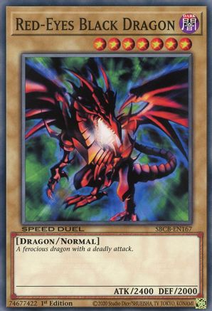 Red-Eyes Black Dragon [SBCB-EN167] Common - Trinity Hobby