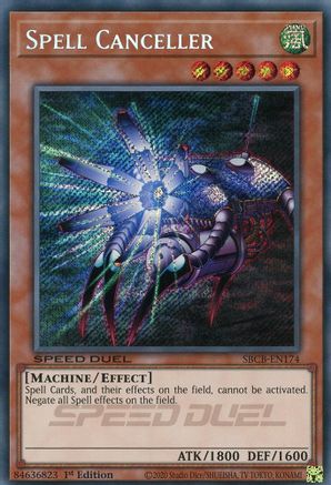 Spell Canceller (Secret) [SBCB-EN174] Secret Rare - Trinity Hobby