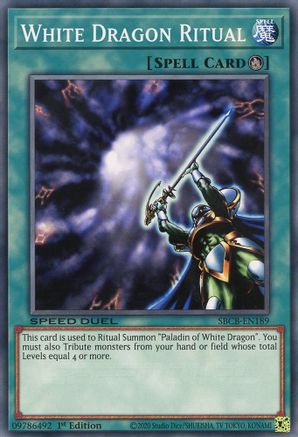 White Dragon Ritual [SBCB-EN189] Common - Trinity Hobby