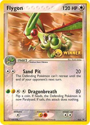 Flygon (025) (Winner) [Nintendo: Black Star Promos] - Trinity Hobby