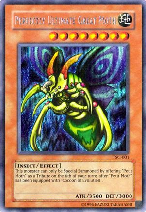 Perfectly Ultimate Great Moth (The Sacred Cards) [TSC-001] Secret Rare - Trinity Hobby