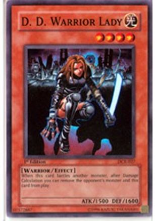 D.D. Warrior Lady [DCR-027] Super Rare - Trinity Hobby