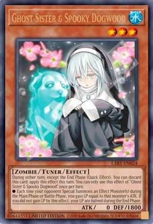 Ghost Sister & Spooky Dogwood [LART-EN024] Ultra Rare - Trinity Hobby